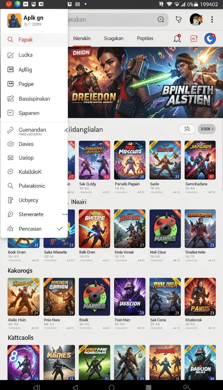Tampilan utama aplikasi Review Aplikasi gacormax yang intuitif dan efisien.